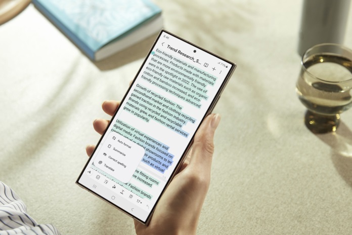 Galaxy-AI-Note-Assist-696x464 بهترین قابلیتهای Galaxy AI در گوشیهای سامسونگ