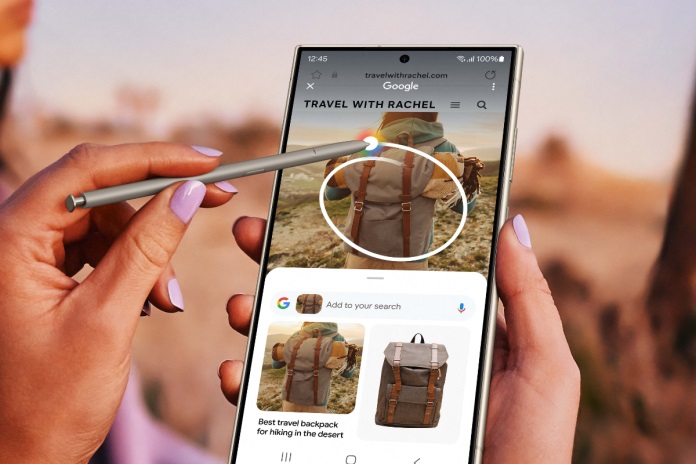 One-UI-61-Circle-to-Search-696x464 بهترین قابلیتهای Galaxy AI در گوشیهای سامسونگ