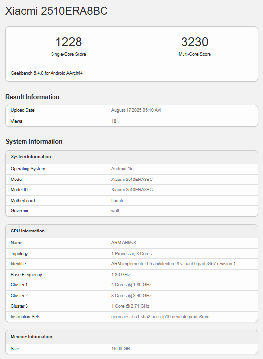 Redmi-Note-15-Pro-Geekbench Redmi-Note-15-Pro-Geekbench