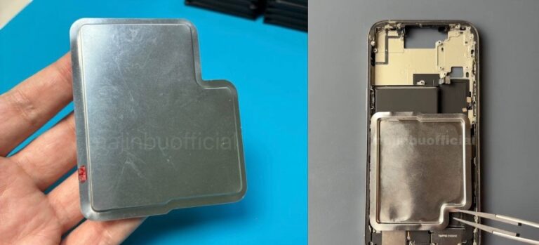 تصاویر جدیدی از باتری iPhone 17 Pro فاش شد