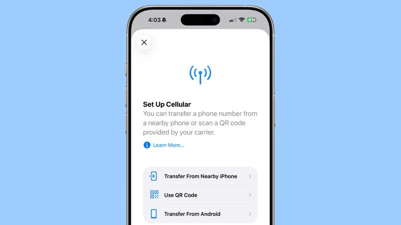ios-26-android-transfer-esim iOS 26