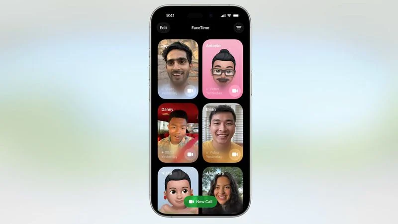 iOS 26: تمام ویژگی‌های جدید فیس‌تایم