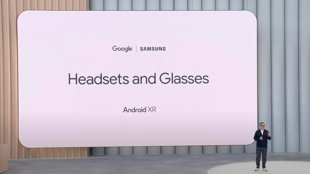 google-io-headsets-glasses شاعه: عینک هوشمند گلکسی مبتنی بر اندروید XR همین ماه رونمایی میشود