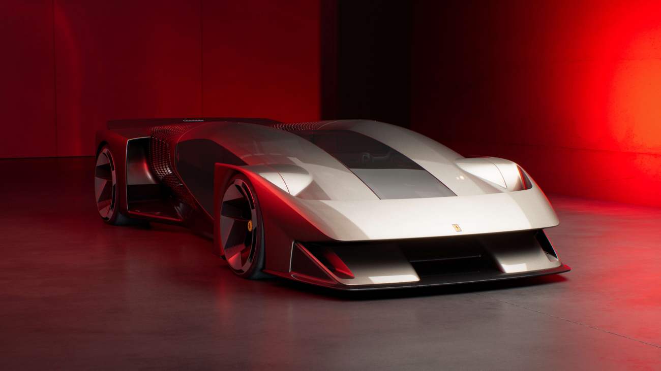 the F76 hypercar خودروی فراری F76
