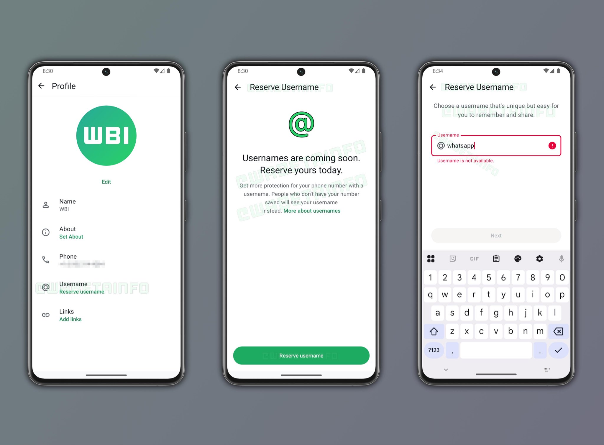 a واتساپ اجازه خواهد داد تنها با استفاده از نام کاربری تماس بگیرید - دیجینوی