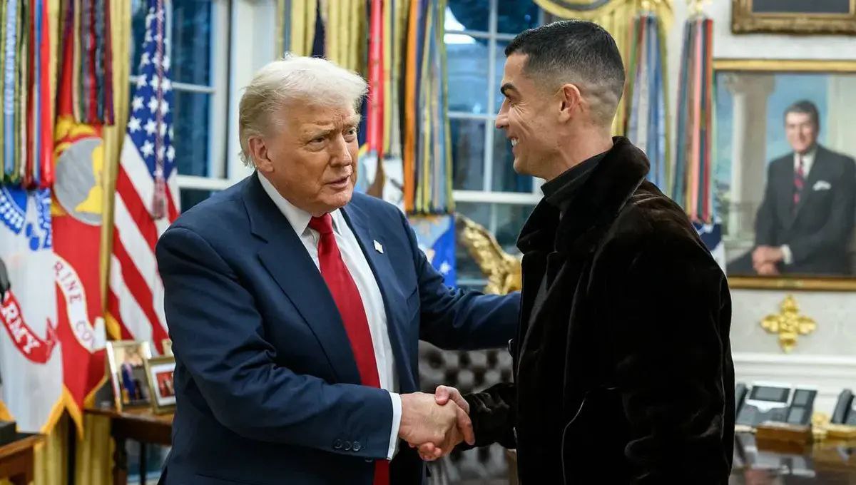 کریستیانو رونالدو با دونالد ترامپ دیدار کرد + تصاویر - دیجینوی