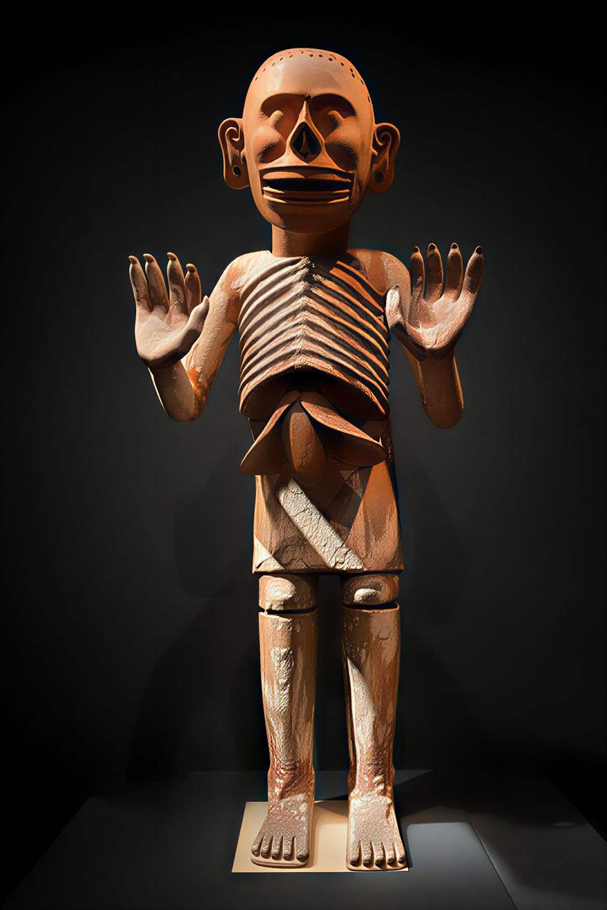 statue-of-mictlantecuhtli-god-of-death_imgupscalerai_Beta_2K خدایان مرگِ مجسمهای از میکتلانتِکوتلی، خدای مرگ آزتکها
