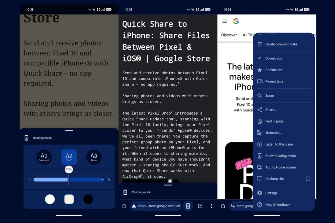 گوگل کروم به‌زودی یک بهبود بسیار ضروری برای تجربه مطالعه روی گوشی ارائه می‌دهد - دیجینوی